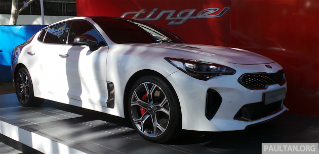 GALERI: Kia Stinger dipamer di Australia Open 2017