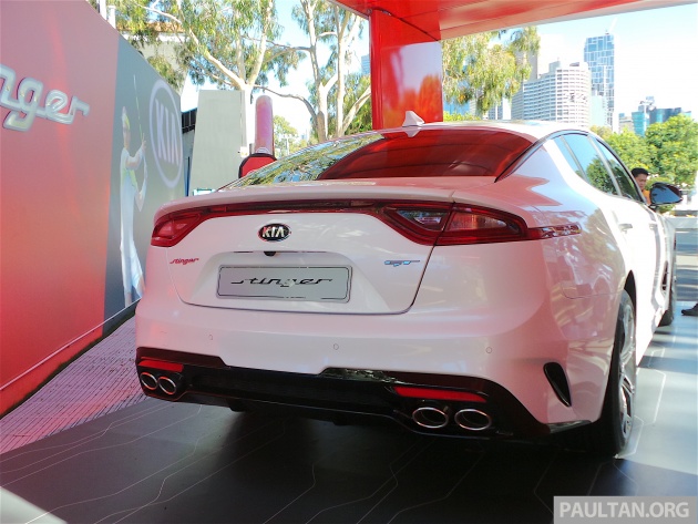GALERI: Kia Stinger dipamer di Australia Open 2017