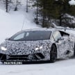 Lamborghini Huracan Performante teased on track