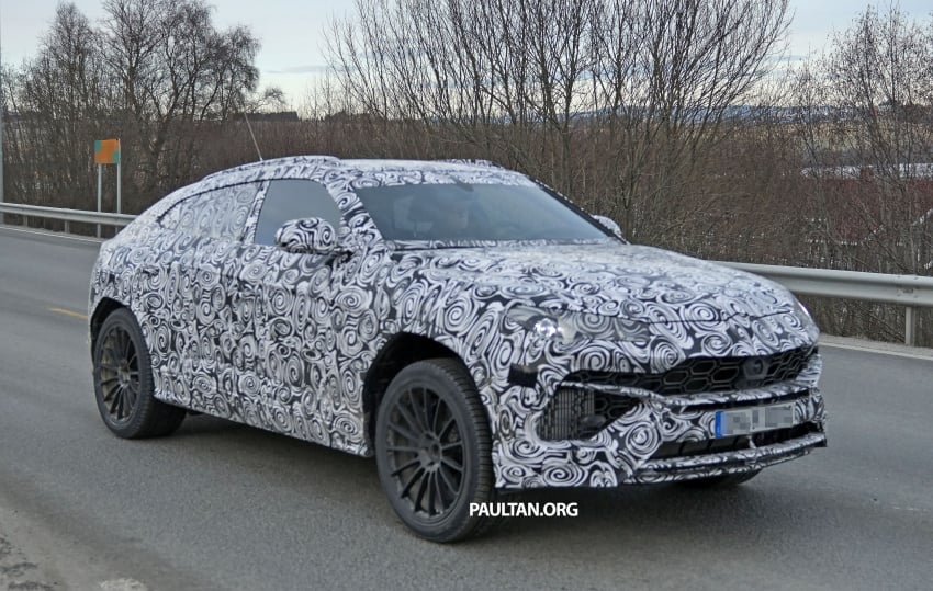 SPIED: Lamborghini Urus SUV to stay true to concept 614545