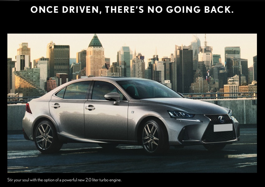 Lexus IS facelift up on M’sian website – coming soon 614851