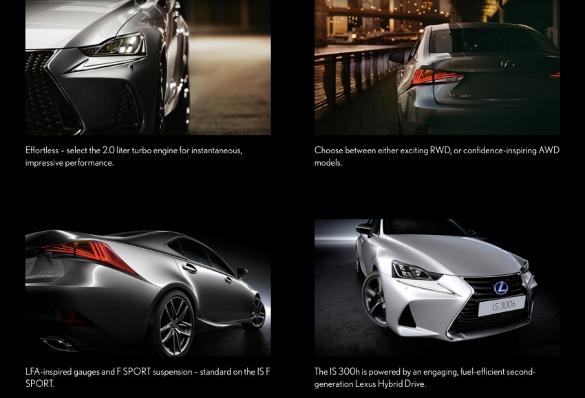 Lexus IS facelift tampil di dalam laman web Malaysia 614927