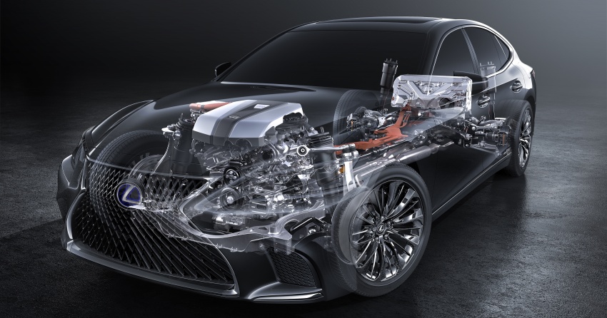 Lexus LS 500h to feature Multi Stage Hybrid System 619536