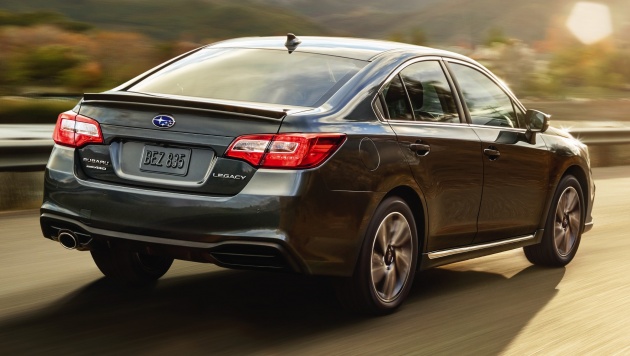 2018 Subaru Legacy facelift shown – now more refined