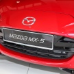 Mazda MX-5 RF in Malaysia – 2.0L, auto and manual