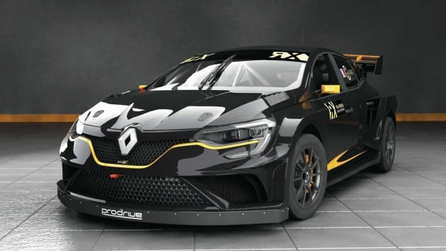 Renault Megane RX dibangunkan oleh Prodrive untuk perlumbaan FIA World Rallycross Championship 2018