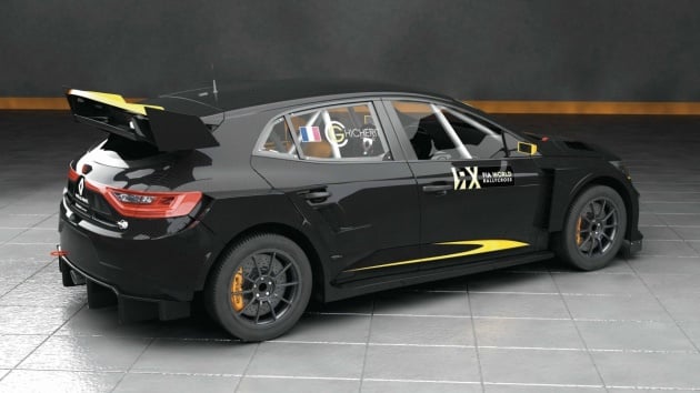 Renault Megane RX dibangunkan oleh Prodrive untuk perlumbaan FIA World Rallycross Championship 2018