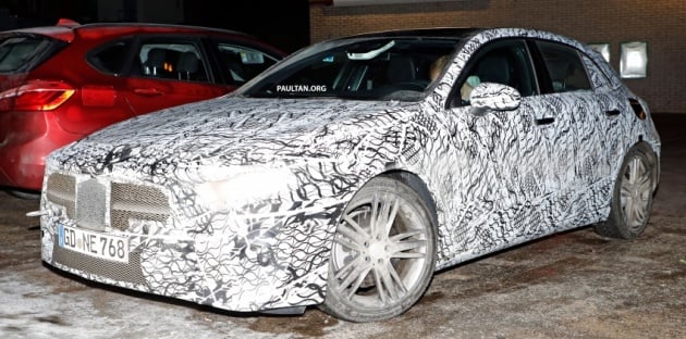 SPYSHOT: Mercedes-Benz A-Class generasi terkini ditemui – guna skrin informasi lebar seperti E-Class