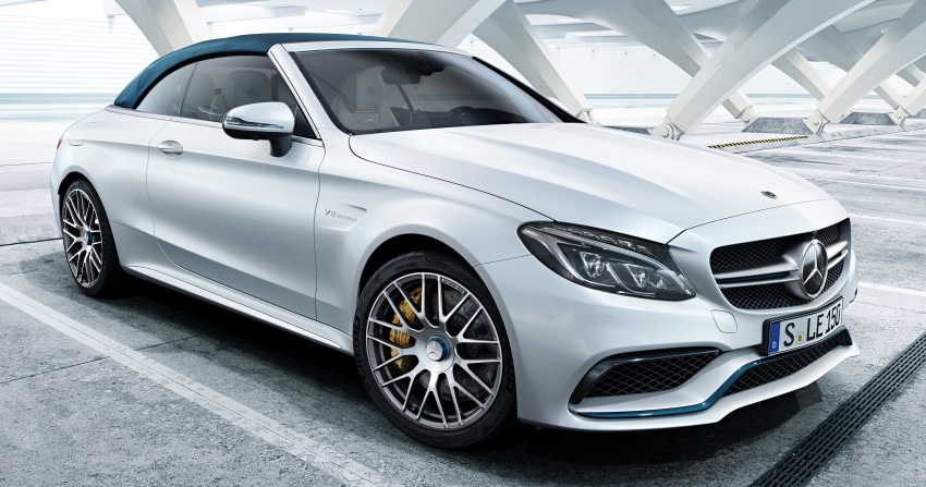Mercedes-AMG launches GT C Roadster Edition 50, special editions of C63 Cabriolet and C43 models 619725