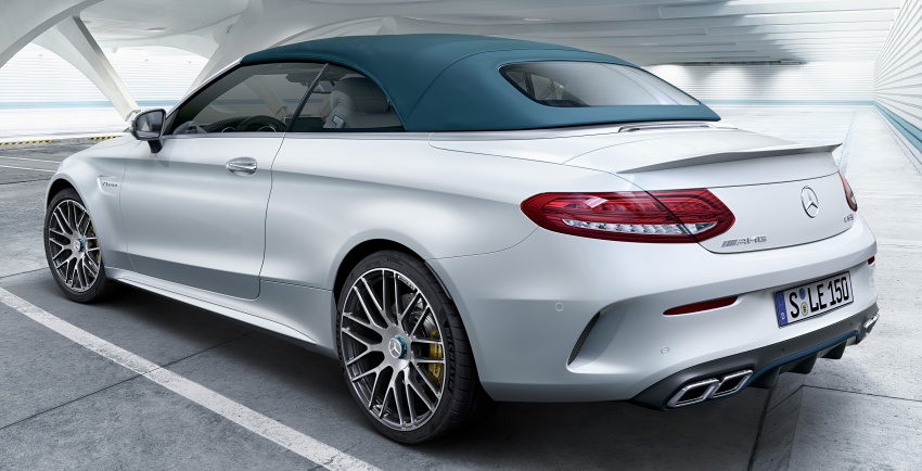 Mercedes-AMG launches GT C Roadster Edition 50, special editions of C63 Cabriolet and C43 models 619727