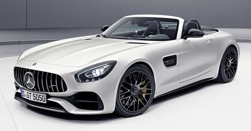 Mercedes-AMG launches GT C Roadster Edition 50, special editions of C63 Cabriolet and C43 models 619729