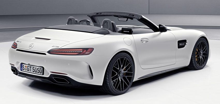 Mercedes-AMG launches GT C Roadster Edition 50, special editions of C63 Cabriolet and C43 models 619730