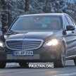 SPIED: Mercedes W205 C-Class facelift spotted testing