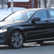 SPIED: Mercedes W205 C-Class facelift spotted testing
