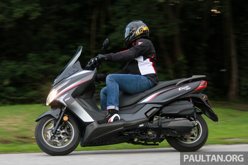 TUNGGANG UJI: Modenas Elegan 250 – prestasi dan keselesaan untuk perjalanan jauh; berbaloi dimiliki? 615826