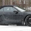 SPYSHOT: Porsche 911 coupe dan cabriolet generasi seterusnya ditemui sewaktu ujian di kawasan bersalji