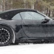 SPYSHOT: Porsche 911 coupe dan cabriolet generasi seterusnya ditemui sewaktu ujian di kawasan bersalji