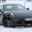 SPYSHOT: Porsche 911 coupe dan cabriolet generasi seterusnya ditemui sewaktu ujian di kawasan bersalji