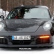 SPYSHOT: Porsche 911 coupe dan cabriolet generasi seterusnya ditemui sewaktu ujian di kawasan bersalji