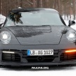 SPYSHOT: Porsche 911 coupe dan cabriolet generasi seterusnya ditemui sewaktu ujian di kawasan bersalji