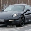 SPYSHOT: Porsche 911 coupe dan cabriolet generasi seterusnya ditemui sewaktu ujian di kawasan bersalji