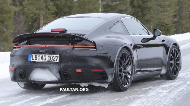 SPIED: Next-gen Porsche 911 coupe and cabrio caught