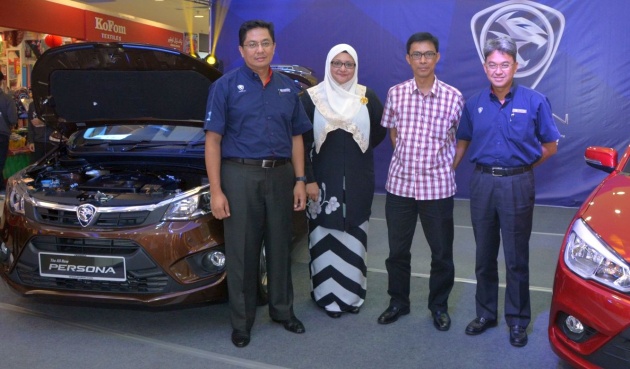 Proton Persona and Saga introduced in Brunei, giving the two models their international market debut