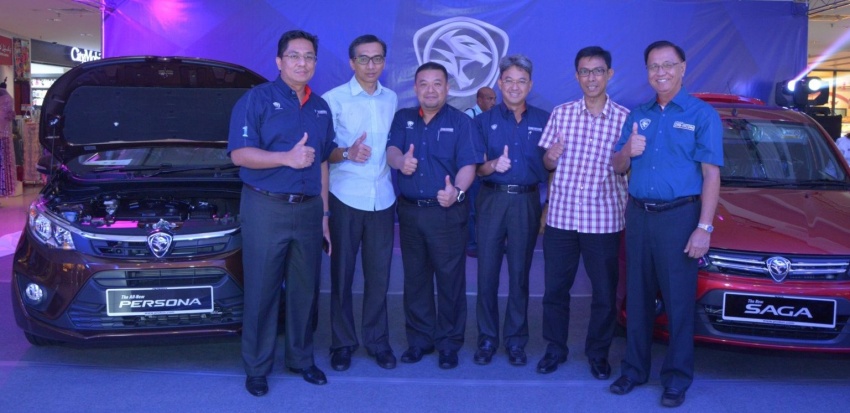 Proton Persona and Saga introduced in Brunei, giving the two models their international market debut 610837