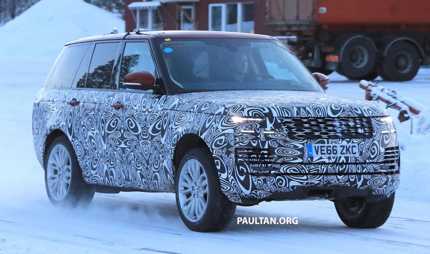 SPYSHOTS: L405 Range Rover facelift spotted testing – plug-in hybrid variant to lead revised model charge? 619501