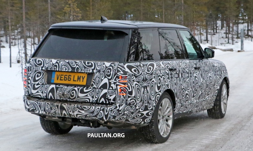SPYSHOTS: L405 Range Rover facelift spotted testing – plug-in hybrid variant to lead revised model charge? 619656