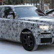 SPIED: Rolls-Royce Cullinan SUV running winter trials