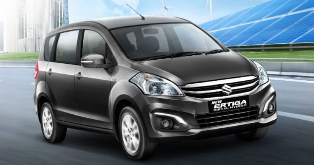 Suzuki Ertiga Diesel officially launched in Indonesia – mild hybrid MPV; 22.6 km/litre; priced at RM73,296