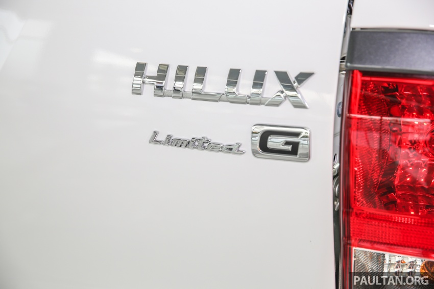 GALERI: Toyota Hilux 2.4G Edisi Terhad lebih bergaya 618049