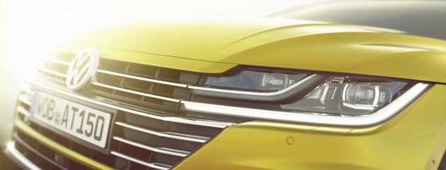Volkswagen Arteon teased again before Geneva debut