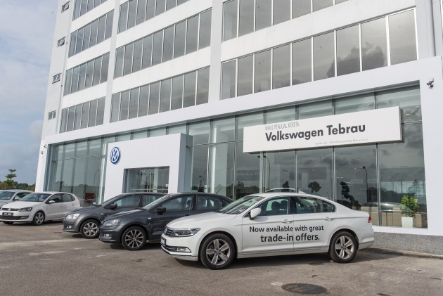Pusat 3S Volkswagen Tebrau, JB, dilancarkan