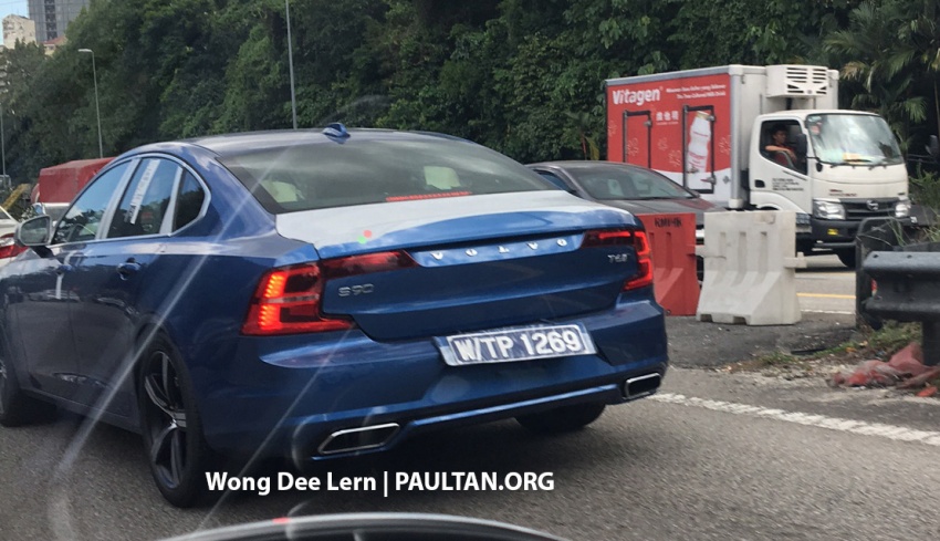 SPIED: Volvo S90 T6 AWD R-Design seen in Malaysia 617052