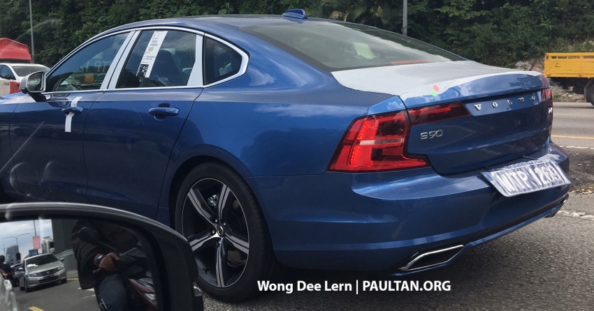 SPIED: Volvo S90 T6 AWD R-Design seen in Malaysia 617053