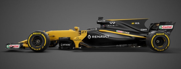 Renault R.S.17 Formula 1 car for 2017 season unveiled