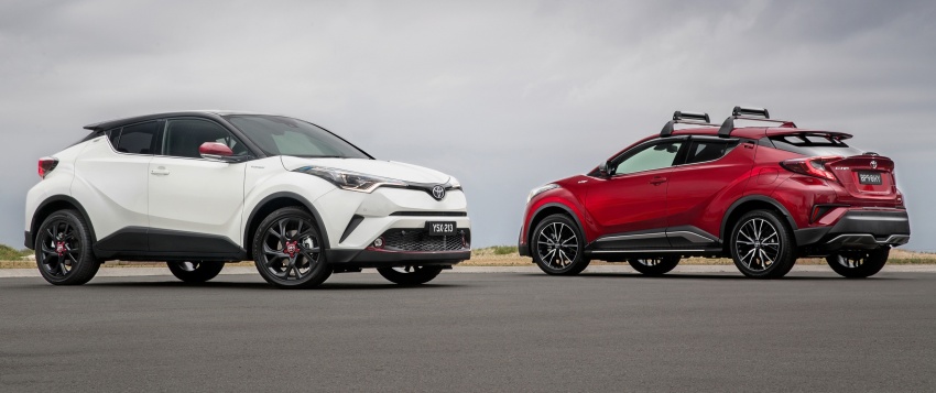 Toyota C-HR dilancarkan di Australia – produksi dari Jepun,  enjin 1.2 liter turbo, harga bermula RM92k 620263