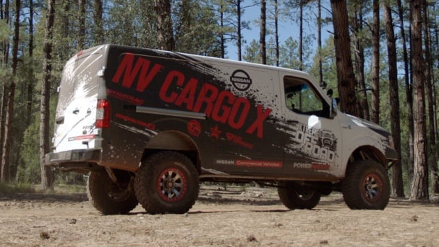 Nissan NV Cargo X – dari van komersial ke off-road