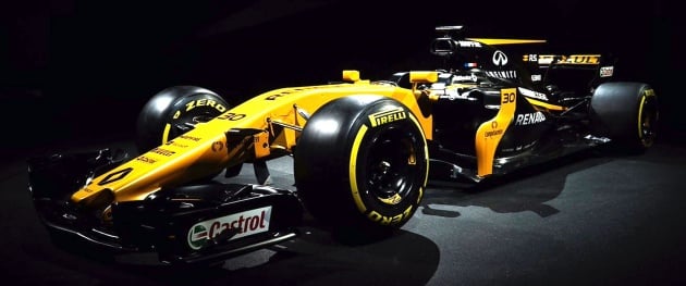 Renault R.S.17 Formula 1 car for 2017 season unveiled