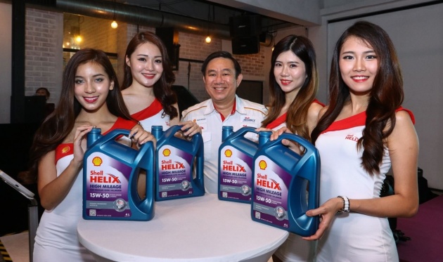Shell Helix High Mileage – an engine oil for older cars