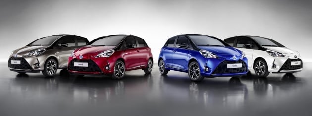 Toyota Yaris facelift detailed for European market