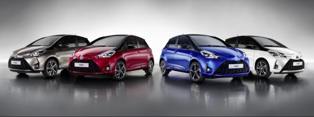 Toyota Yaris facelift untuk pasaran Eropah didedahkan