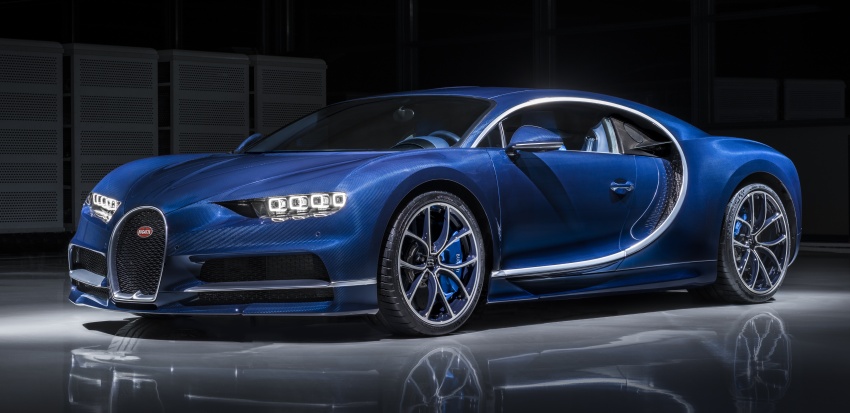 VIDEO: Bugatti Chiron – first customer cars being delivered; new Bleu Royal finish to appear at Geneva 624607