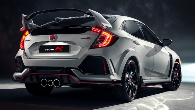 2017 Honda Civic Type R unveiled with 320 PS, 400 Nm