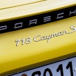 Porsche 718 Cayman dan Cayman S kini di Malaysia