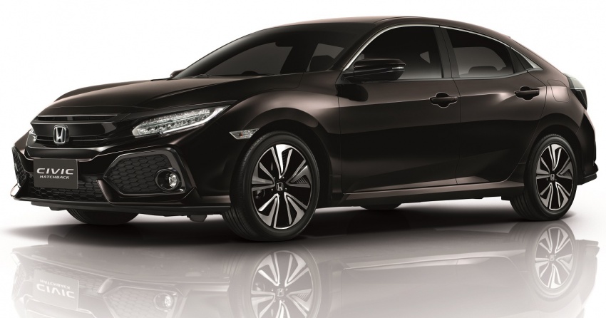 2017 Honda Civic Hatchback launched in Thailand – 1.5L VTEC Turbo CVT only, priced at RM148k 627474