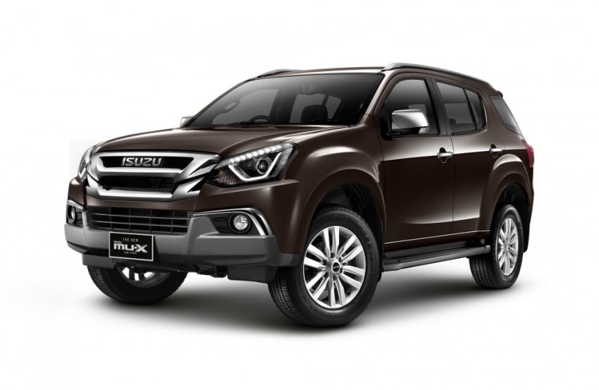 Isuzu MU-X facelift launched in Thailand – visuals only 622395
