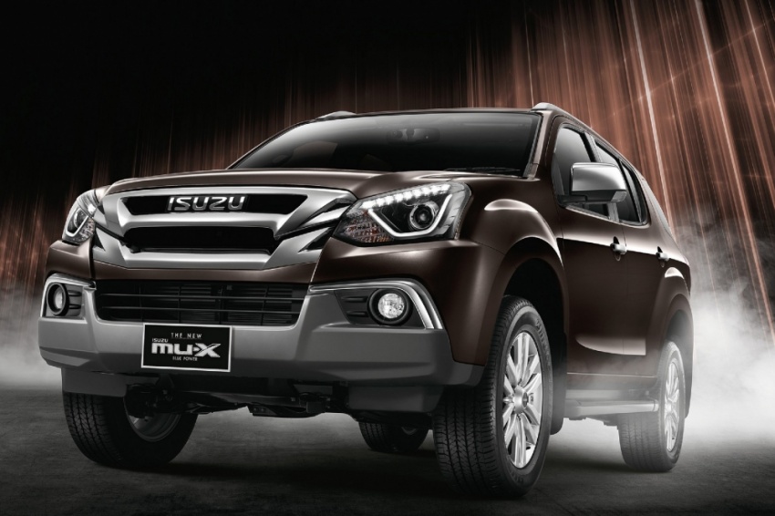 Isuzu MU-X facelift launched in Thailand – visuals only 622408